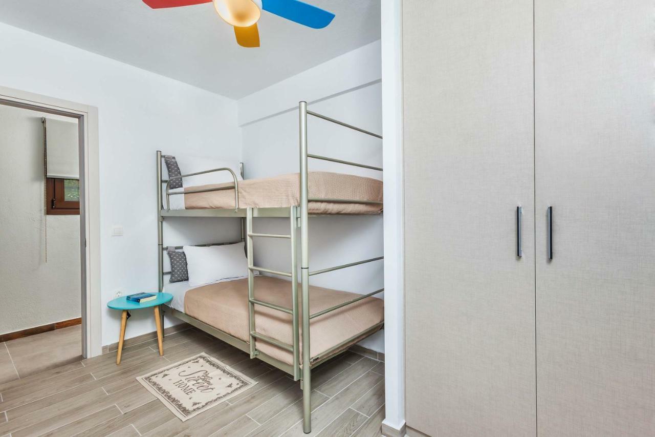 Villa Edem Chanioti Polychrono Bagian luar foto